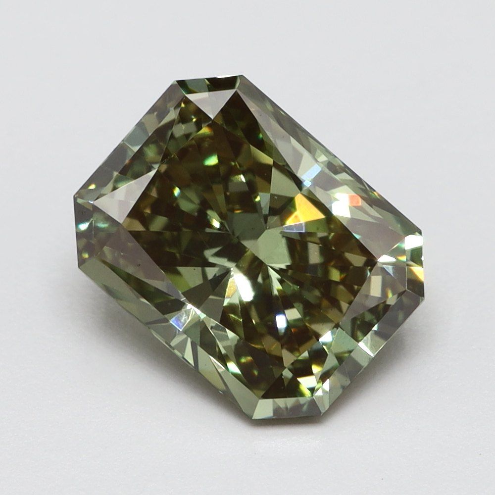 1.05 CT Fancy Vivid Green RADIANT
