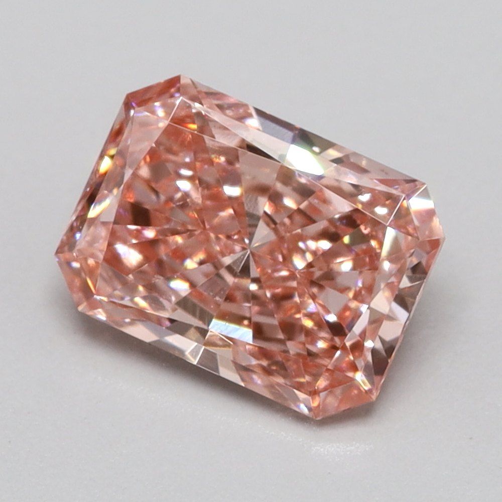 0.54 CT Fancy Vivid Pink RADIANT