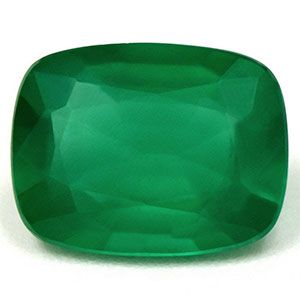 Szmaragd 1,26 ct, zielony, szlif cushion