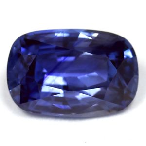 SAPPHIRE FACETED 1.35ct BLUE Vivid Blue SI SRILANKA HEATED