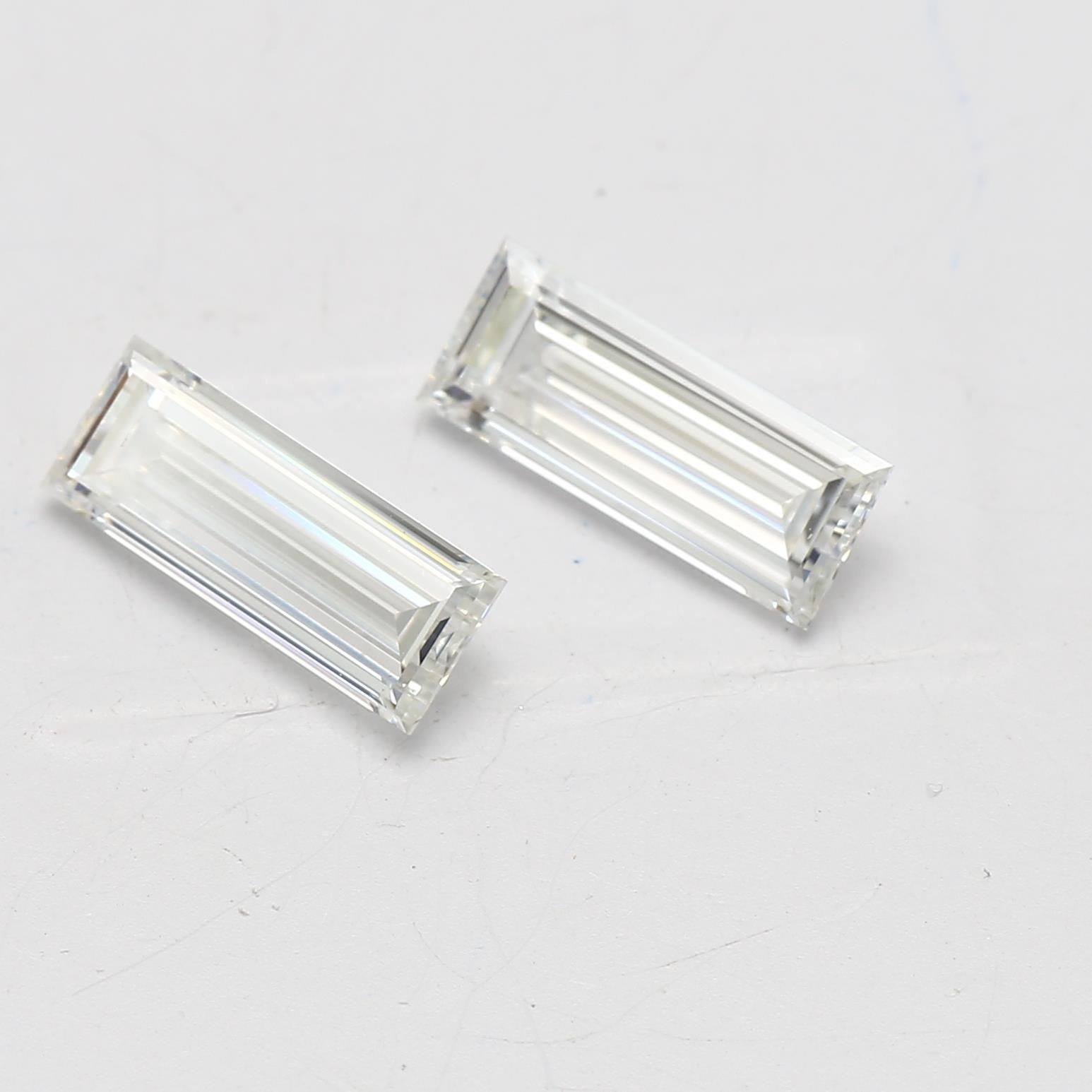 Prírodný diamant bageta,...