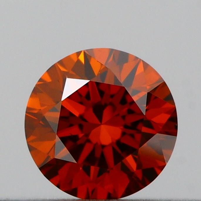 0.18 CT Fancy Deep Orange ROUND