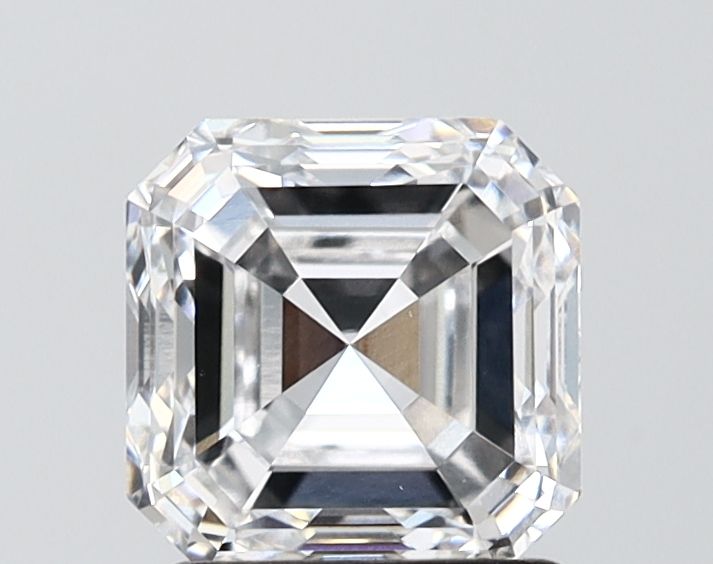 1.99 carat d VVS2 EX Cut IGI asscher diamond
