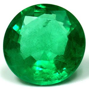 Szmaragd 2,41 ct, zielony, szlif okrągły