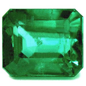 Szmaragd 4,30 ct, zielony, szlif szmaragdowy