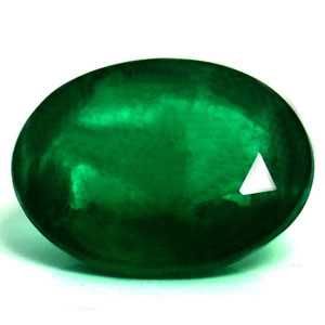 Szmaragd 1,62 ct, zielony, szlif owalny