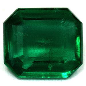 Szmaragd 2,48 ct, zielony, szlif szmaragdowy