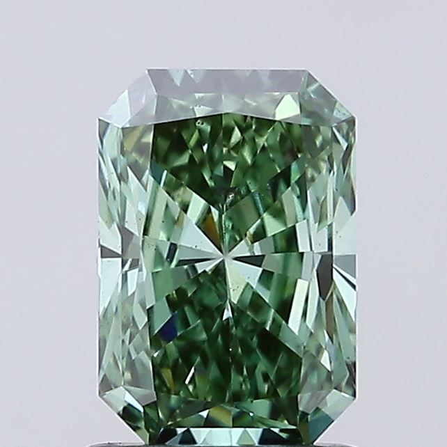 1.09 CT Fancy Vivid Green RADIANT
