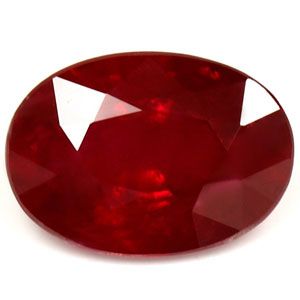 RUBY FACETED 0.82ct RED Pigeon Blood Red EC REST_OF_AFRICA HEATED