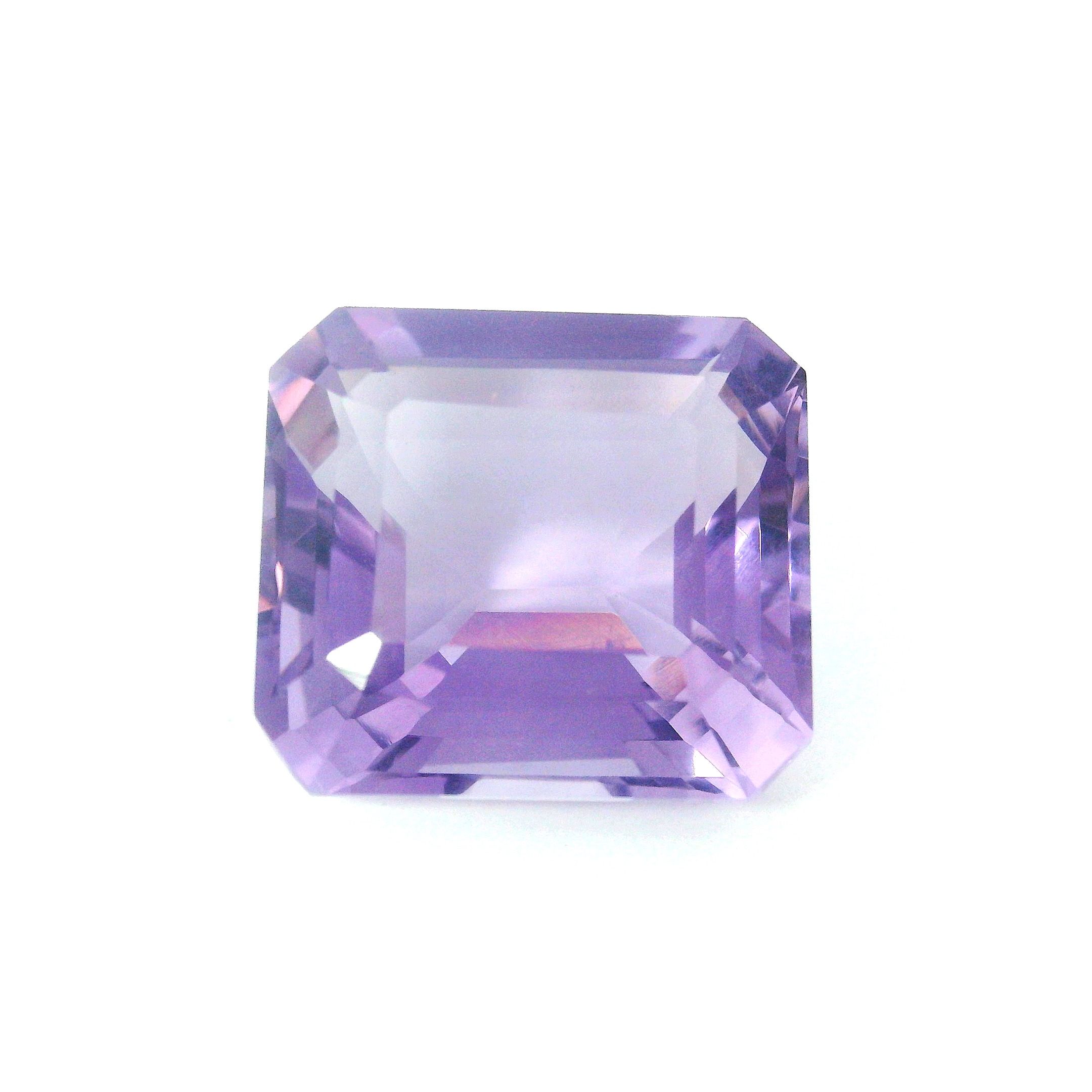 Ametyst 7,14 ct, purpurowy, szlif ośmiokątny