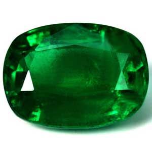 Szmaragd 2,58 ct, zielony, szlif cushion