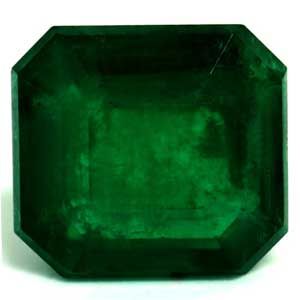 Szmaragd 1,68 ct, zielony, szlif szmaragdowy