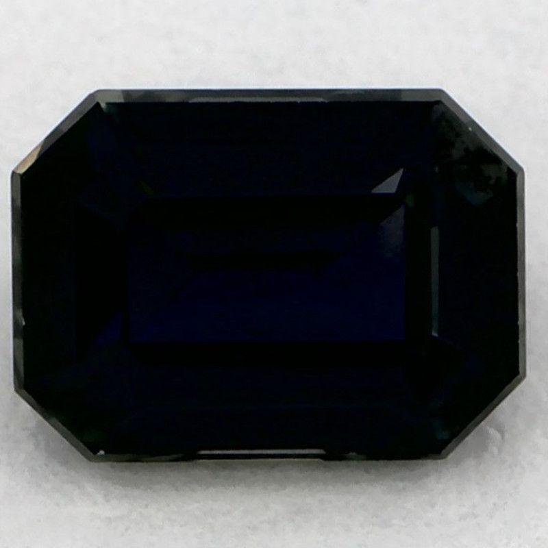 Szafir 1,02 ct, niebieski, szlif ośmiokątny