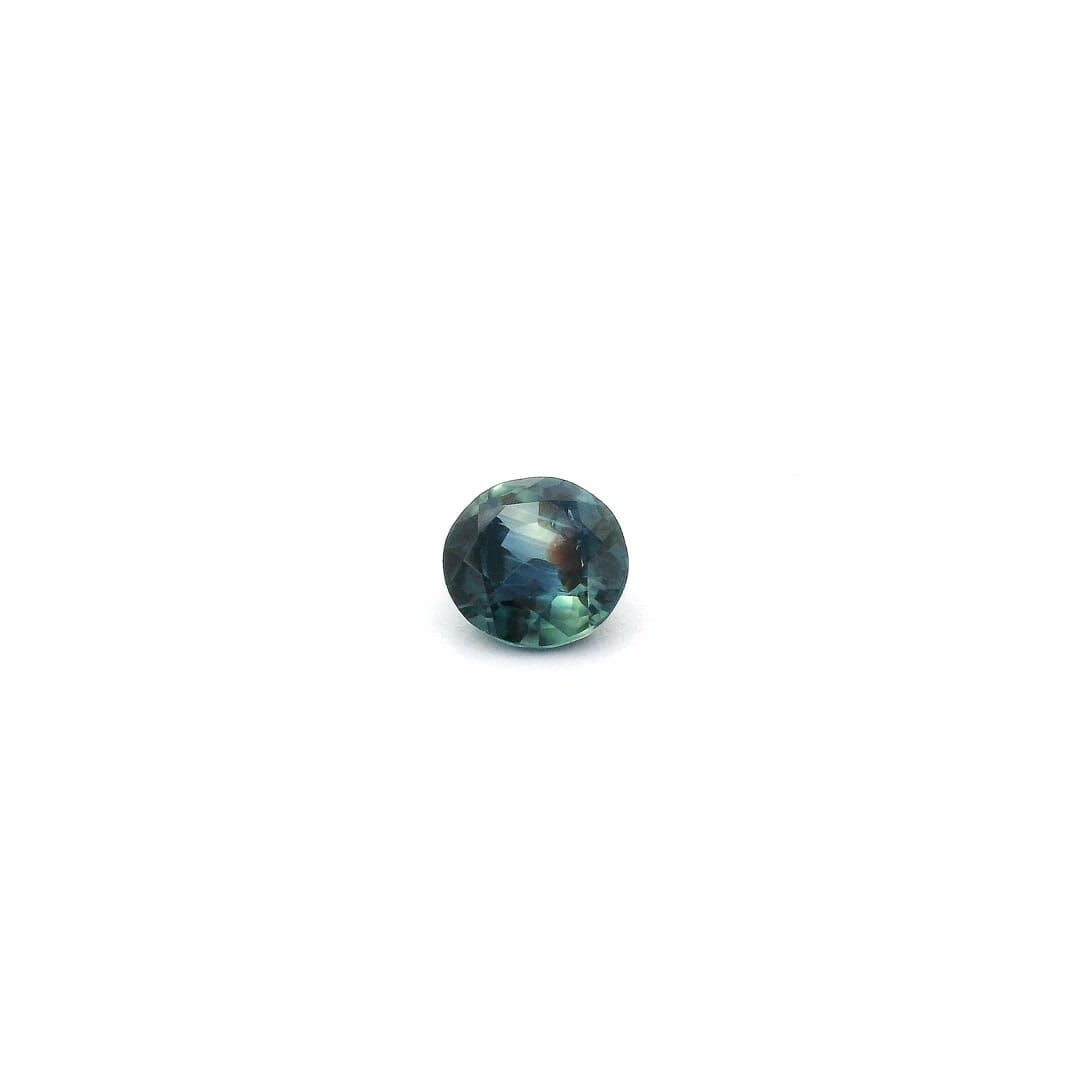 SAPPHIRE FACETED 0.46ct BLUE Deep Blue SI CAMBODIA HEATED