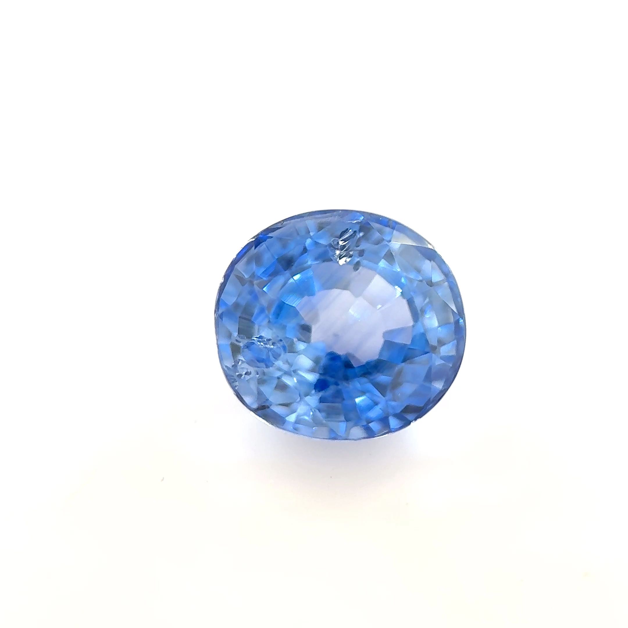 Szafir 1,64 ct, niebieski, szlif cushion