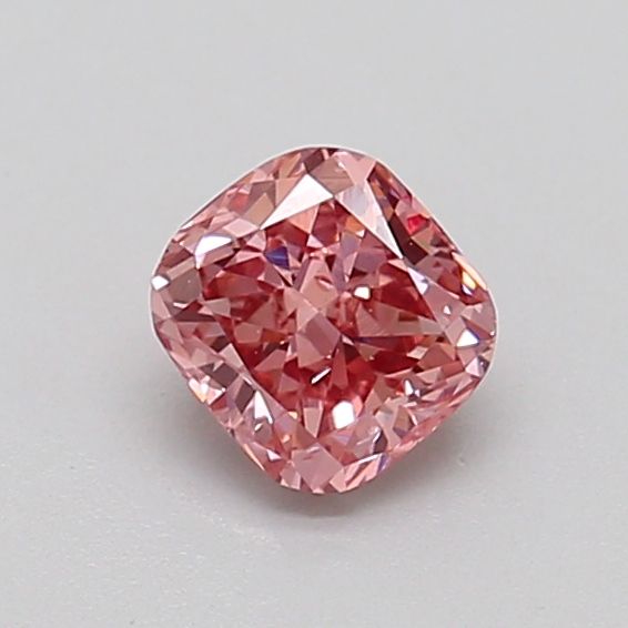 0.56 CT Fancy Intense Pink CUSHION BRILLIANT