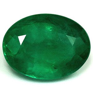 Szmaragd 3,42 ct, zielony, szlif owalny