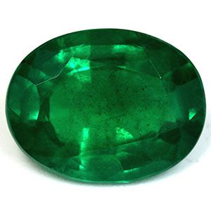 Szmaragd 4,93 ct, zielony, szlif owalny