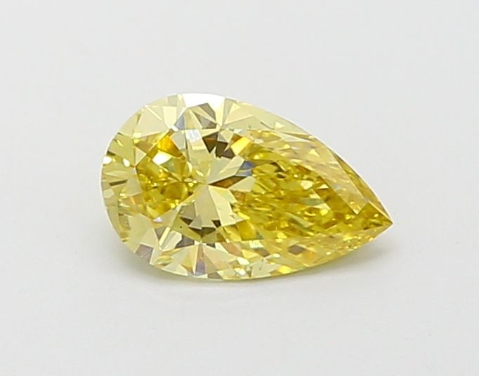 0.7 CT Fancy Intense Yellow PEAR