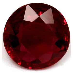 RUBY FACETED 0.95ct RED Pigeon Blood Red EC REST_OF_AFRICA HEATED