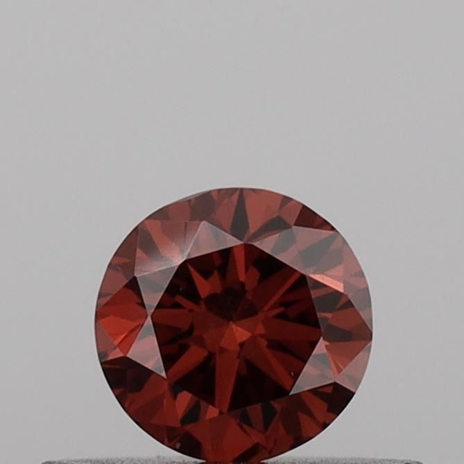 0.3 CT Fancy Vivid Orange ROUND