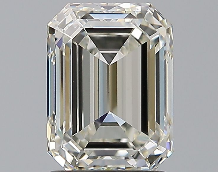 Diamant Émeraude 1.90 ct - Couleur J - Pureté VS1