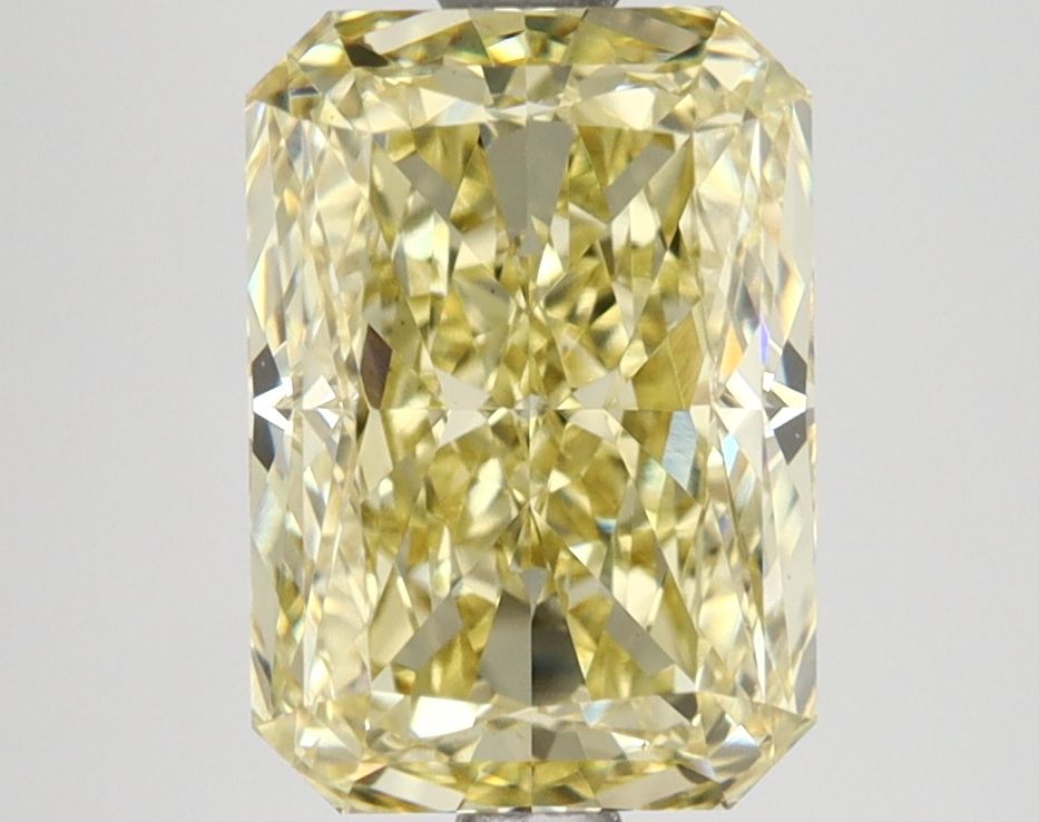 RADIANT 3.11ct Fancy Intense Yellow VVS2 – EX EX NON