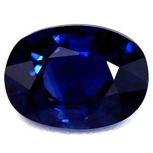 SAPPHIRE FACETED 0.94ct BLUE Intense Blue SI MADAGASCAR NONE