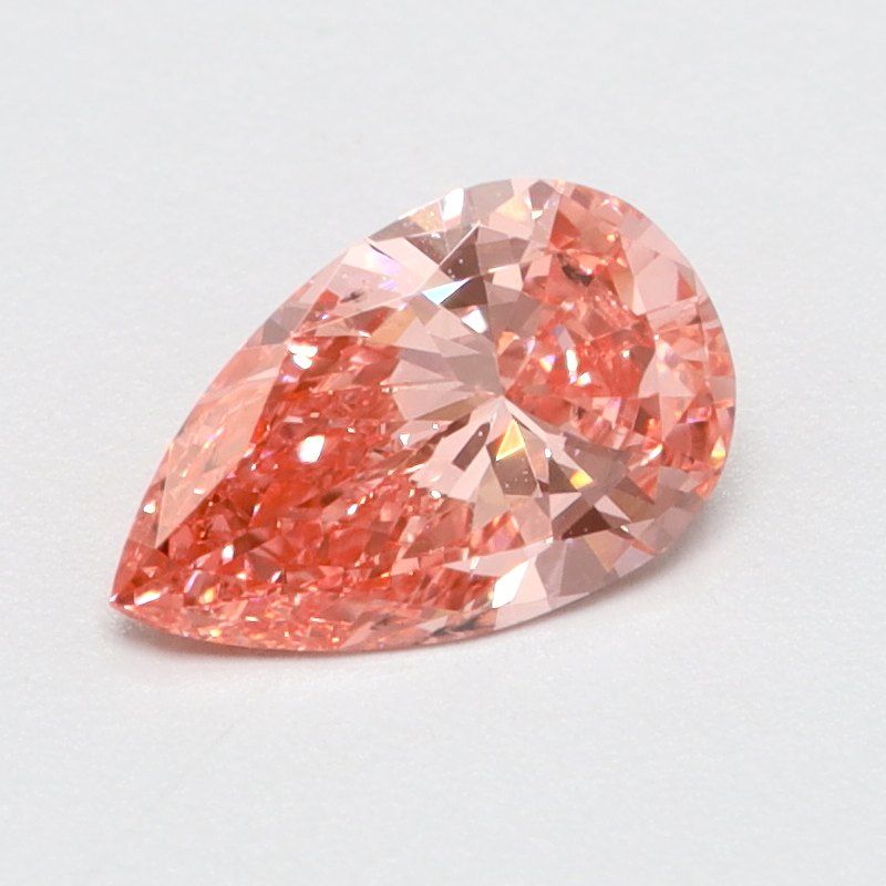 0.3 CT Fancy Vivid Pink PEAR