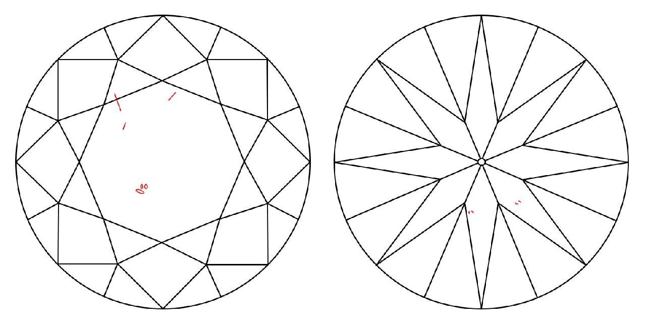 Prírodný diamant okrúhly...
