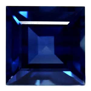 SAPPHIRE FACETED 2.07ct BLUE Intense Blue EC MADAGASCAR NONE