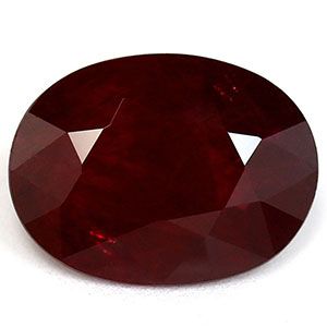 RUBY FACETED 1.42ct RED Pigeon Blood Red SI REST_OF_AFRICA HEATED