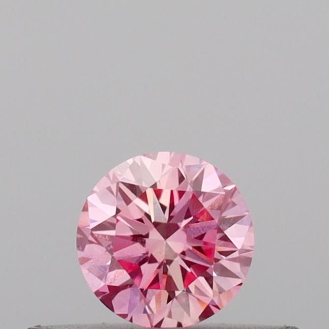 0.22 CT Fancy Intense Pink ROUND