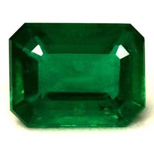 Szmaragd 1,10 ct, zielony, szlif szmaragdowy