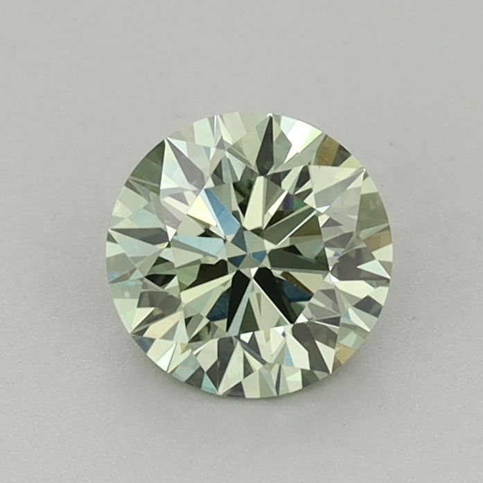 0.73 CT Fancy Vivid Green ROUND