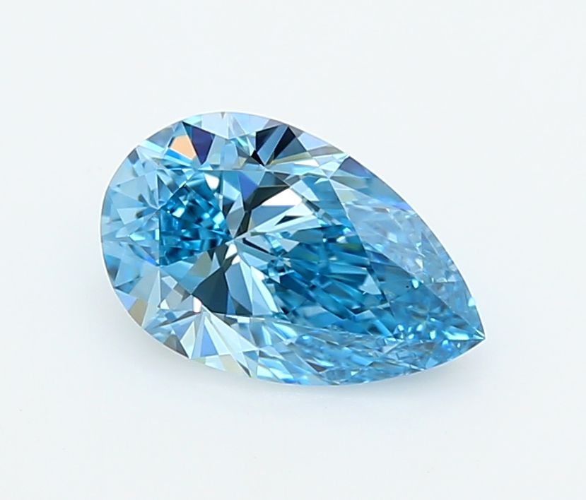1.02 CT Fancy Vivid Blue PEAR