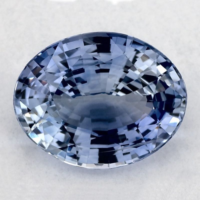 Szafir 2,51 ct, niebieski, szlif owalny