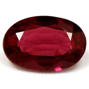 RUBY FACETED 0.52ct RED Pigeon Blood Red SI REST_OF_AFRICA NONE