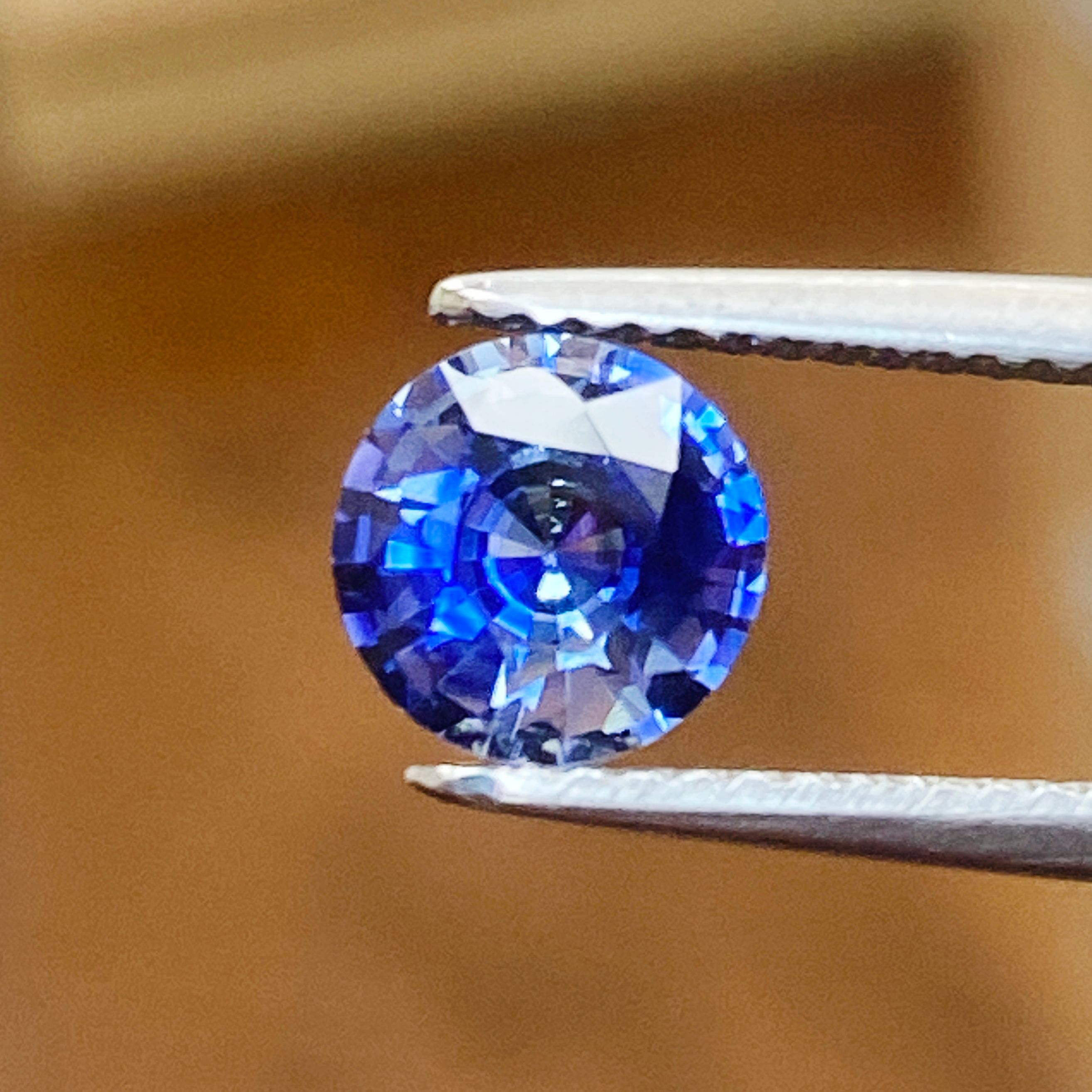 SAPPHIRE FACETED 1.12ct BLUE Blue EC SRILANKA HEATED