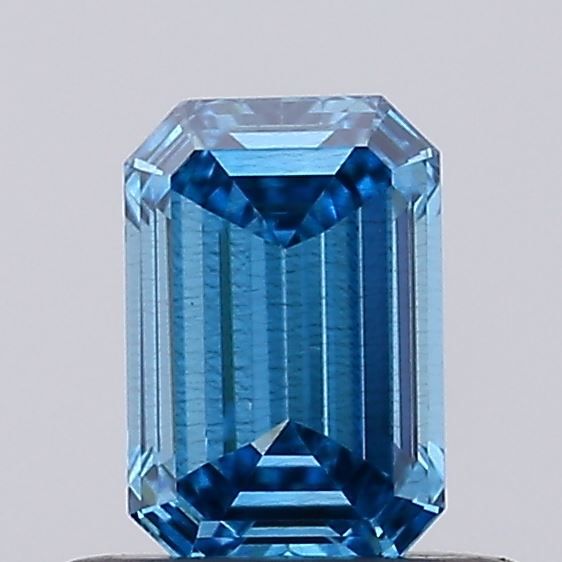 0.51 CT Fancy Vivid Blue EMERALD