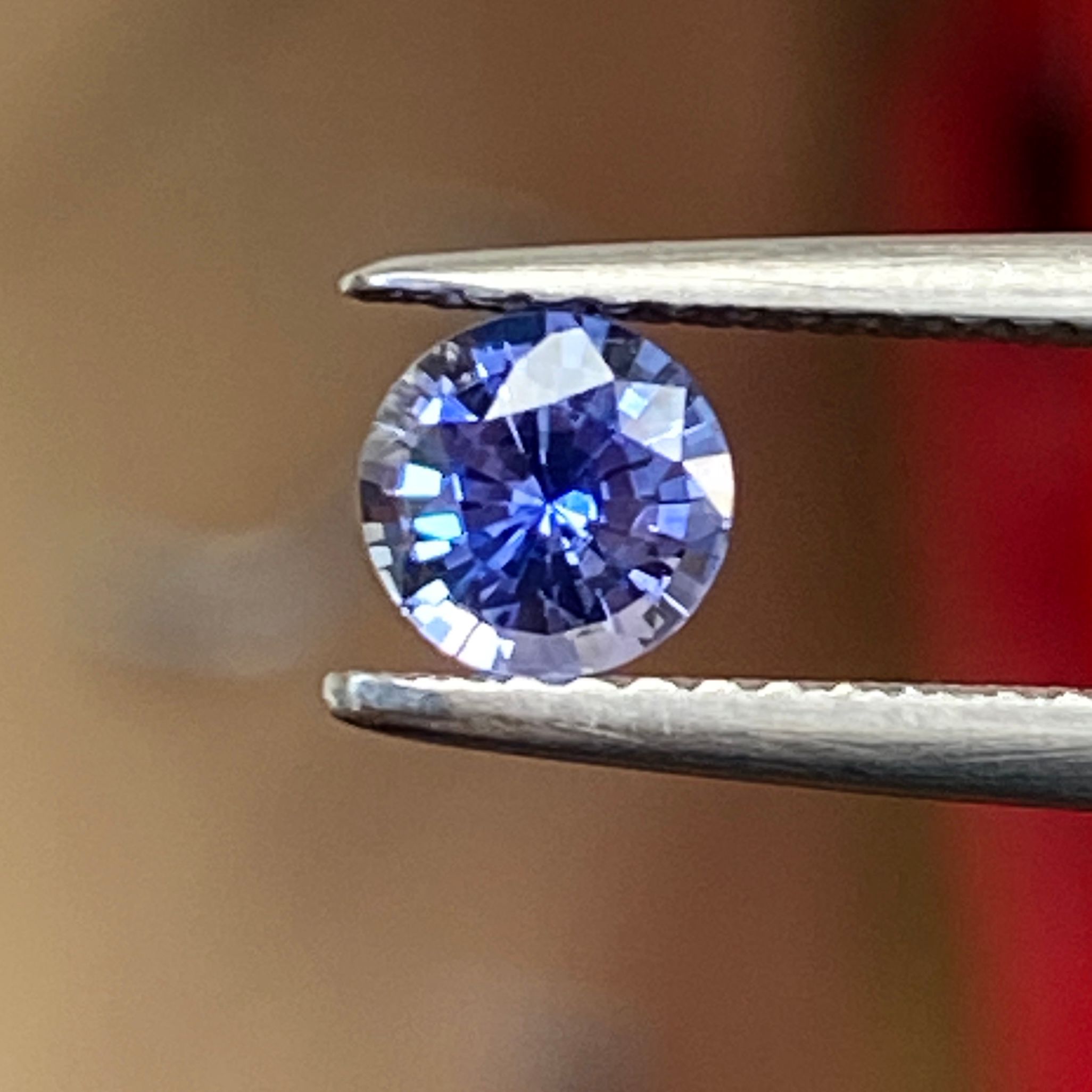 SAPPHIRE FACETED 0.56ct BLUE Blue EC SRILANKA HEATED