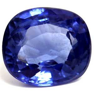 Szafir 1,95 ct, niebieski, szlif cushion