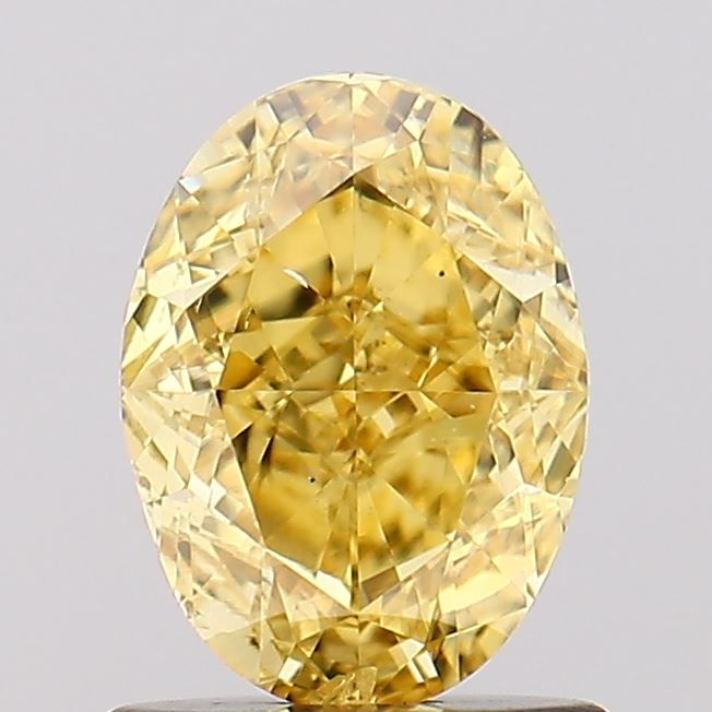 1.13 CT Fancy Vivid Yellow OVAL