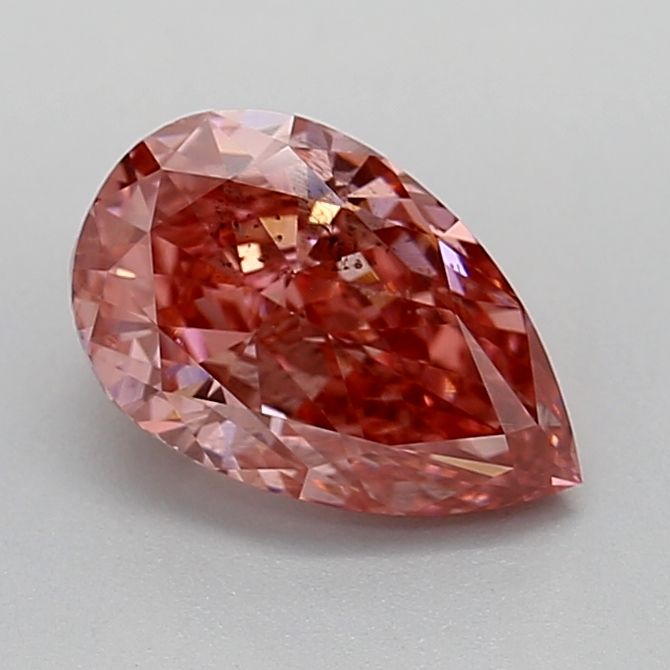 1.55 CT Fancy Vivid Pink PEAR