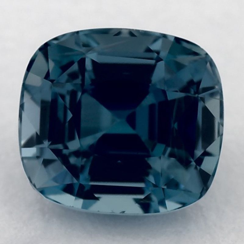 Szafir 2,57 ct, niebieski, szlif cushion
