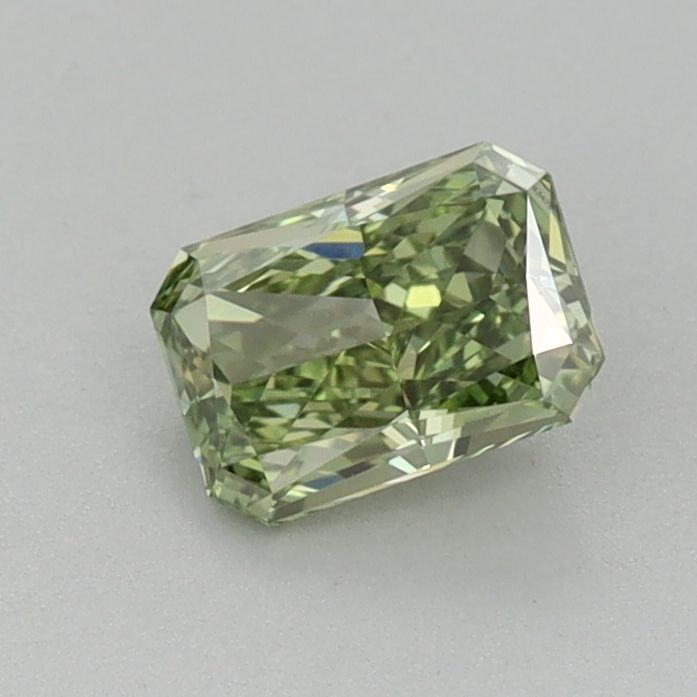 0.65 CT Fancy Vivid Green RADIANT