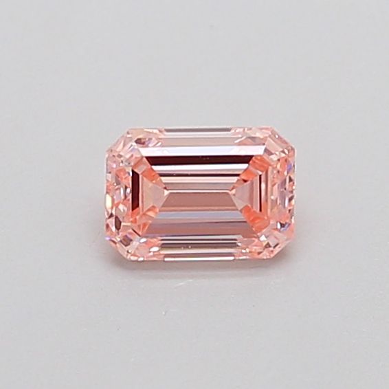 0.3 CT Fancy Orangey Pink EMERALD