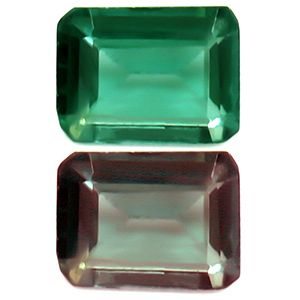 ALEXANDRITE FACETED 0.22ct GREEN Blue Green to Purple EC INDIA NONE