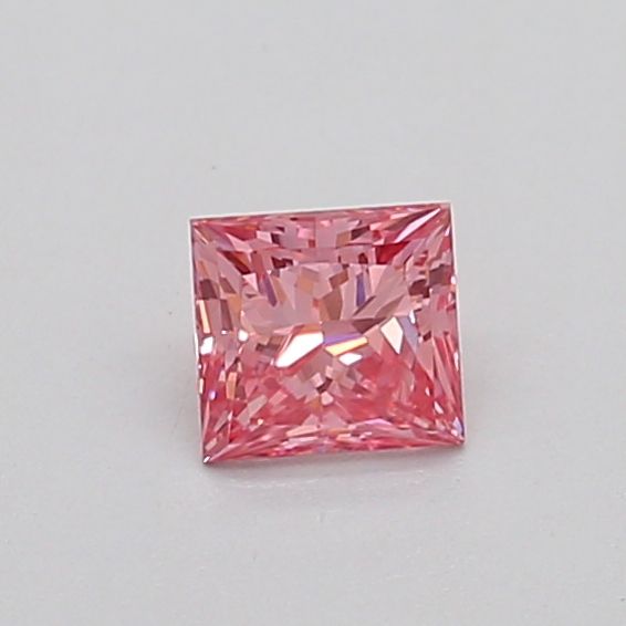 0.33 CT Fancy Vivid Pink PRINCESS