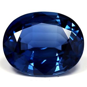 Szafir 4,42 ct, niebieski, szlif owalny